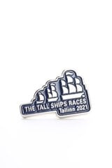 Нагрудный значок The Tall Ships Races 2021 синий цена и информация | Броши | pigu.lt