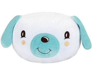 Vaikiška pagalvėlė Šuniukas KikkaBoo, balta/žalia kaina ir informacija | Vokeliai, miegmaišiai, pagalvės | pigu.lt