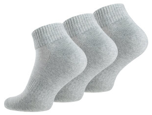 Sportinės trumpos kojinės Stark Soul 2100, pilkos, 3 vnt. kaina ir informacija | Vyriškos kojinės | pigu.lt