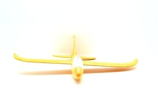 Аэродинамический самолет из пенопласта 186, желтый цена и информация | Игрушки для мальчиков | pigu.lt