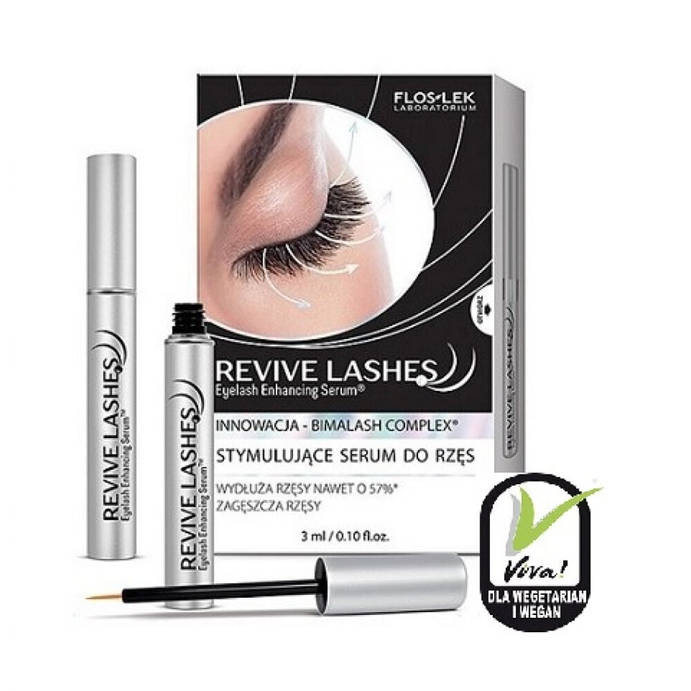 Serumas blakstienoms Revive Lashes, 3 ml kaina ir informacija | Paakių kremai, serumai | pigu.lt