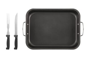 Противень Maku с ножом и вилкой цена и информация | Формы, посуда для выпечки | pigu.lt