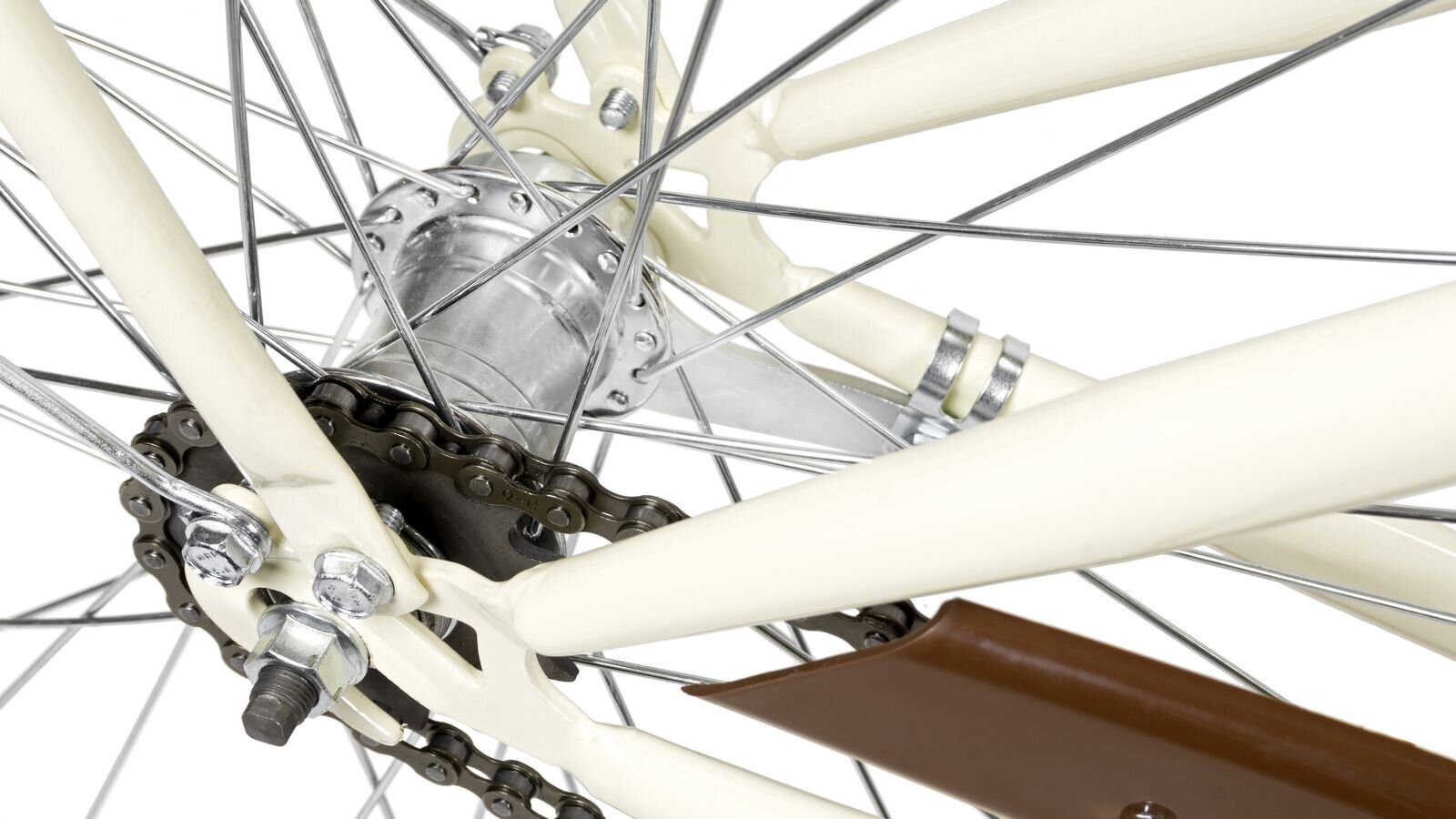 Miesto dviratis AZIMUT City Lux 28" 2021, kreminis kaina ir informacija | Dviračiai | pigu.lt