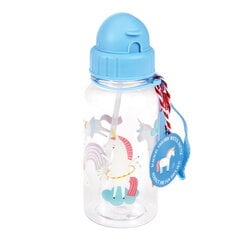 Vandens gertuvė vaikams su šiaudeliu Rex London Magical Unicorn, 500 ml kaina ir informacija | Gertuvės | pigu.lt