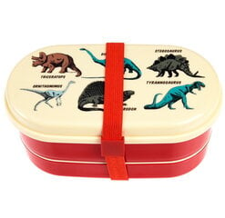 Бенто коробочка для ланча Rex London Prehistoric Land цена и информация | Посуда для хранения еды | pigu.lt