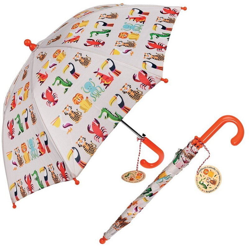 Vaikiškas skėtis Rex London Colourful Creatures kaina ir informacija | Aksesuarai vaikams | pigu.lt