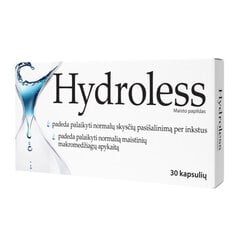 Maisto papildas Hydroless, 30 kapsulių kaina ir informacija | Vitaminai, maisto papildai, preparatai gerai savijautai | pigu.lt