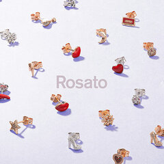 Sidabriniai auskarai Rosato RZO020R kaina ir informacija | Auskarai | pigu.lt