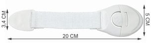 Детский замок, 10 шт. цена и информация | Товары для безопасности детей дома | pigu.lt
