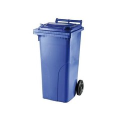Мусорный контейнер 120 л, синий цена и информация | Уличные контейнеры, контейнеры для компоста | pigu.lt