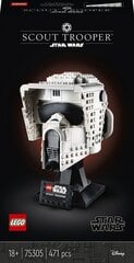 75305 LEGO® Star Wars Шлем воина-разведчика цена и информация | Конструкторы и кубики | pigu.lt