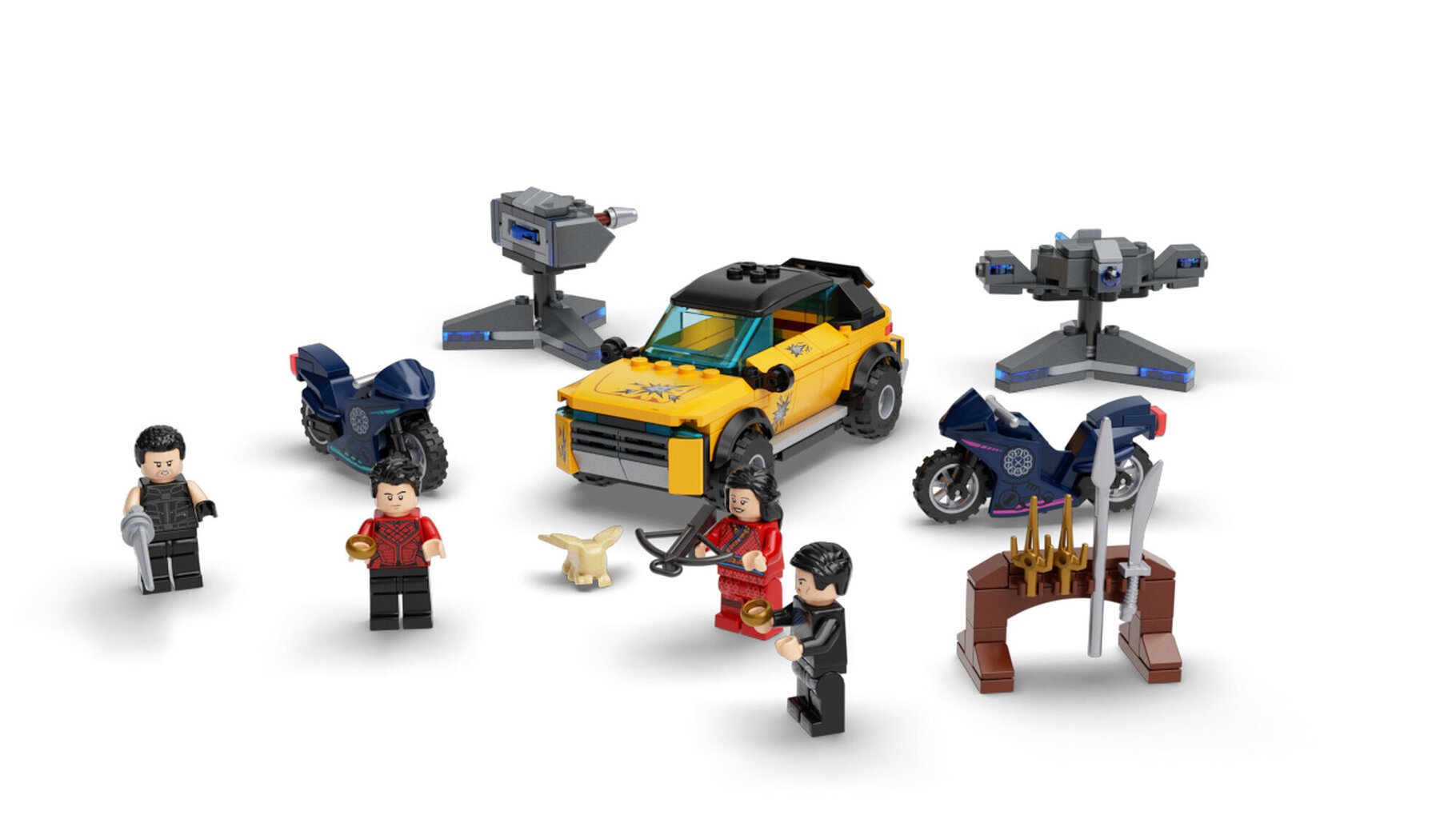 76176 LEGO® Super Heroes Pabėgimas nuo dešimties žiedų цена и информация | Konstruktoriai ir kaladėlės | pigu.lt