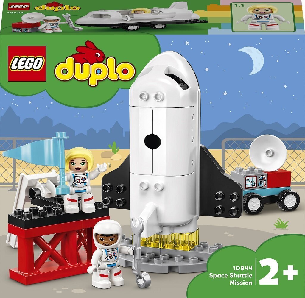 10944 LEGO® DUPLO Daugkartinio erdvėlaivio misija kaina ir informacija | Konstruktoriai ir kaladėlės | pigu.lt