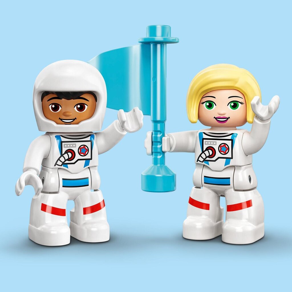 10944 LEGO® DUPLO Daugkartinio erdvėlaivio misija kaina ir informacija | Konstruktoriai ir kaladėlės | pigu.lt
