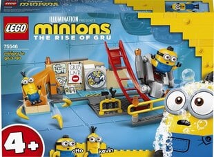 75546 LEGO® Minions Pakalikai Gru laboratorijoje kaina ir informacija | Konstruktoriai ir kaladėlės | pigu.lt