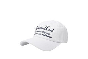 Unisex kepurė su snapeliu be Snazzy Reiders Soul d.56-60, balta kaina ir informacija | Vyriški šalikai, kepurės, pirštinės | pigu.lt
