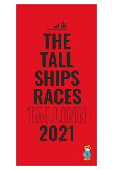 Пляжное полотенце красного цвета из микрофибры The Tall Ships Races 2021 цена и информация | Полотенца | pigu.lt