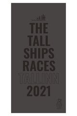 Пляжное полотенце серого цвета из микрофибры The Tall Ships Races 2021 цена и информация | Полотенца | pigu.lt