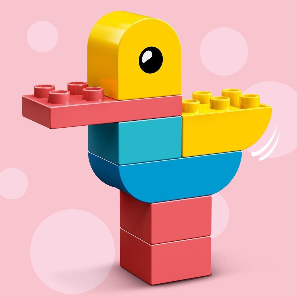 10909 LEGO® DUPLO Širdelės formos dėžė kaina ir informacija | Konstruktoriai ir kaladėlės | pigu.lt