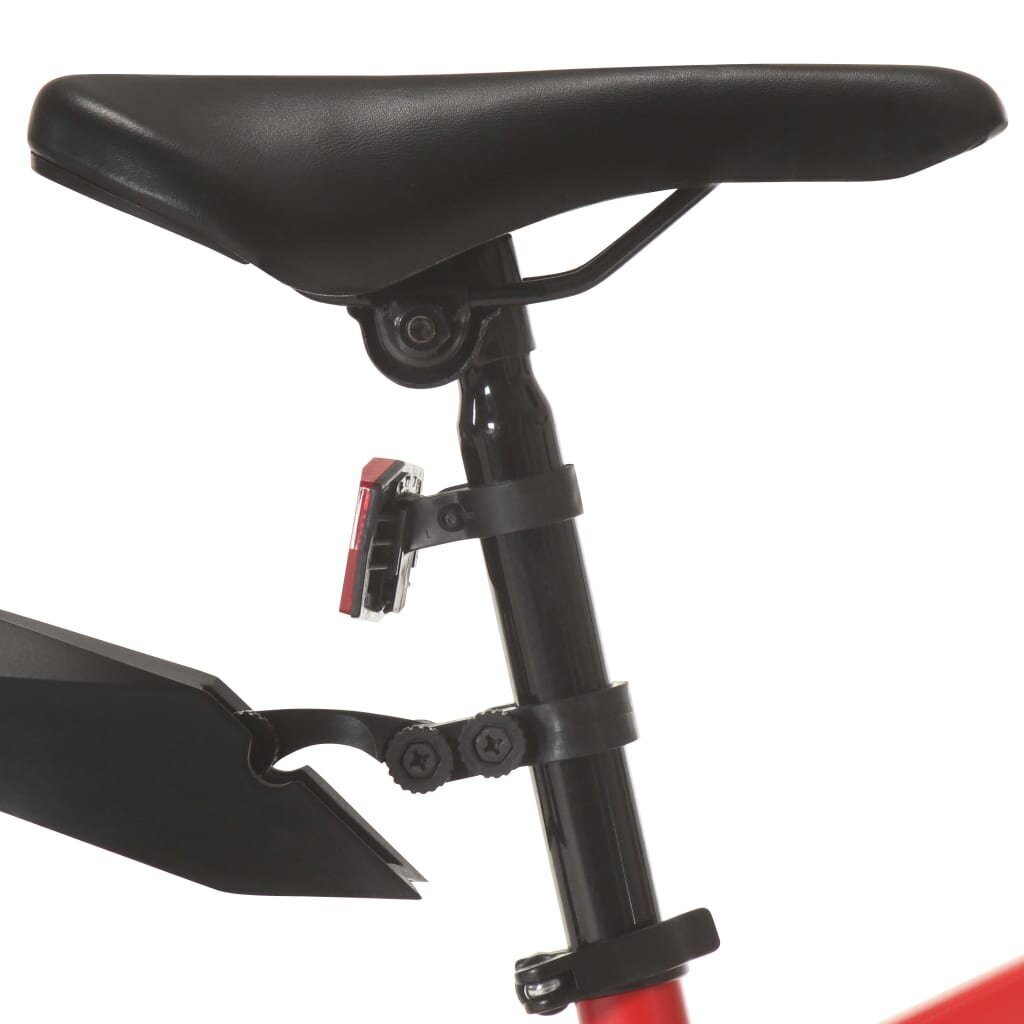 Kalnų dviratis, raudonas, 21 greitis, 26 colių ratai kaina ir informacija | Dviračiai | pigu.lt