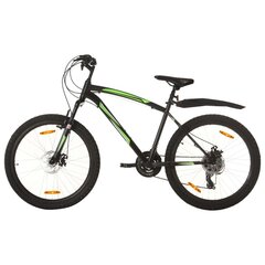 Kalnų dviratis, juodas, 21 greitis, 26 colių ratai цена и информация | Велосипеды | pigu.lt