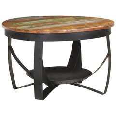 Kavos staliukas, 68x43 cm, rudas kaina ir informacija | Kavos staliukai | pigu.lt