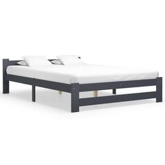 Каркас для кровати, 120x200см, серый цена и информация | Кровати | pigu.lt