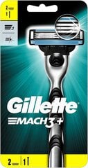 Бритва Gillette Mach 3, 1 шт. цена и информация | Косметика и средства для бритья | pigu.lt