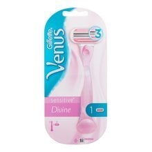 Бритва для женщин Gillette Venus Divine Sensitive, 1 шт цена и информация | Косметика и средства для бритья | pigu.lt