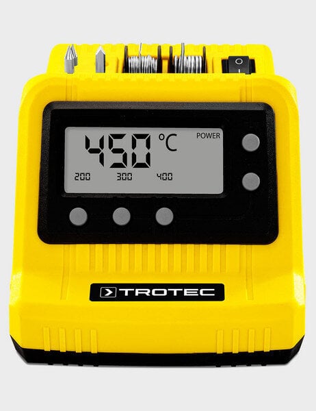Lituoklis su skaitmenine litavimo stotele Trotec PSIS 10-230V цена и информация | Mechaniniai įrankiai | pigu.lt