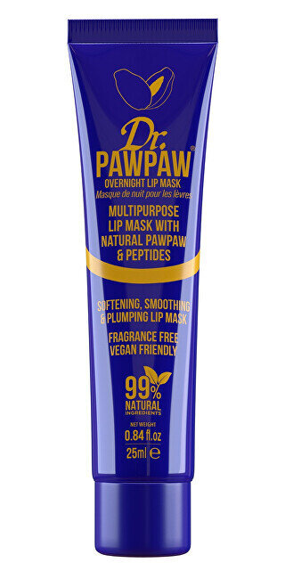 Lūpų kaukė PawPaw Overnight Multipurpose Lip Mask 25 ml цена и информация | Lūpų dažai, blizgiai, balzamai, vazelinai | pigu.lt