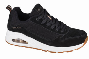 Sportiniai bateliai moterims Skechers Uno-Two For The Show 73672-BLK, juodi kaina ir informacija | Sportiniai bateliai, kedai moterims | pigu.lt