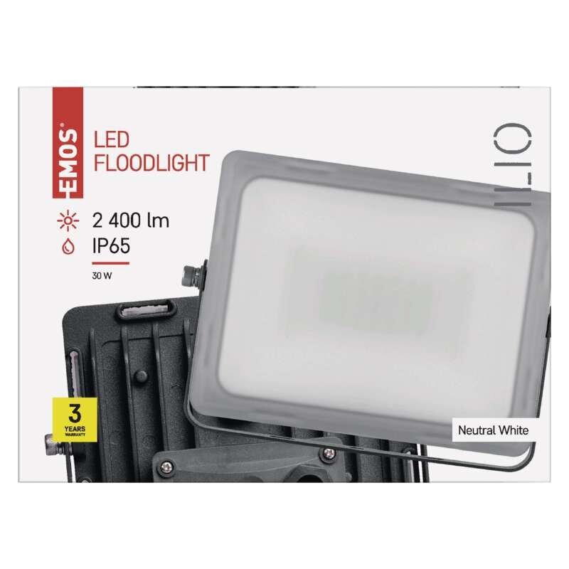 LED prožektorius ILIO 30W(260W) 2400 lm NW kaina ir informacija | Žibintuvėliai, prožektoriai | pigu.lt