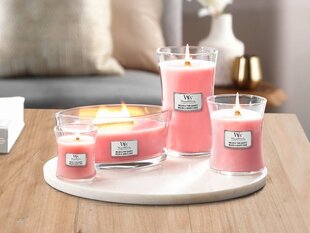 WoodWick kvapioji žvakė Melon & Pink Quartz, 85 g kaina ir informacija | Žvakės, Žvakidės | pigu.lt