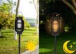 Įsmeigiamas lauko šviestuvas su saulės baterija Garden Line kaina ir informacija | Lauko šviestuvai | pigu.lt