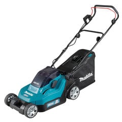 Аккумуляторная газонокосилка Makita DLM382CM2 с зарядным устройством и аккумулятором 2х4,0Ач. цена и информация | Makita Товары для сада | pigu.lt