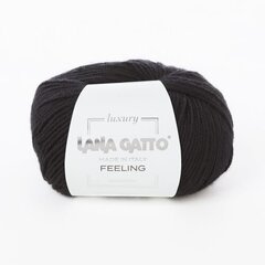 Пряжа Lana Gatto Feeling 50 г., цвет 10008 цена и информация | Принадлежности для вязания | pigu.lt