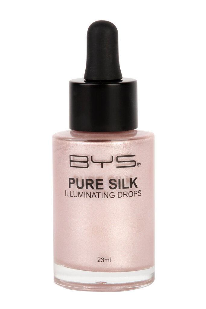 Kontūravimo priemonė - blizgantys lašai BYS Pure Silk Illuminating Drops Frosted Glow, 23 ml kaina ir informacija | Makiažo pagrindai, pudros | pigu.lt