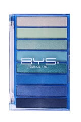 Akių šešėlių paletė BYS Eyeshadows Transparent Blue, 7 g kaina ir informacija | Akių šešėliai, pieštukai, blakstienų tušai, serumai | pigu.lt