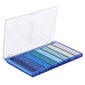 Akių šešėlių paletė BYS Eyeshadows Transparent Blue, 7 g цена и информация | Akių šešėliai, pieštukai, blakstienų tušai, serumai | pigu.lt