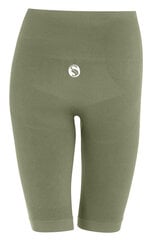Женские спортивные шорты Stark Soul® бесшовные шорты для велоспорта с завышенной талией, зеленые цена и информация | Спортивная одежда для женщин | pigu.lt