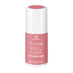 Nagų lakas Alessandro Striplac Peel or Soak Flower Crown, 8ml kaina ir informacija | Nagų lakai, stiprintojai | pigu.lt