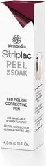 Korektorius lakui Alessandro Striplac Peel or Soak Polish Correcting Pen, 4.5 ml kaina ir informacija | Manikiūro, pedikiūro priemonės | pigu.lt