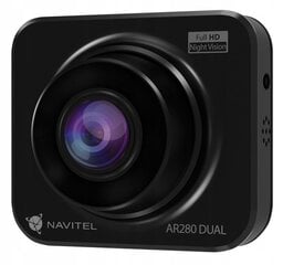 Видеорегистратор Navitel AR280 Dual, черный цена и информация | Видеорегистраторы | pigu.lt