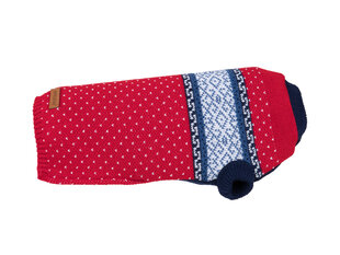Amiplay свитер для собаки Bergen Red, 19 см цена и информация | Одежда для собак | pigu.lt