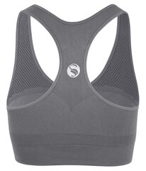 Спортивный бюстгальтер для женщин Stark Soul® seamless microfiber sport bustier, серый цвет цена и информация | Спортивная одежда женская | pigu.lt