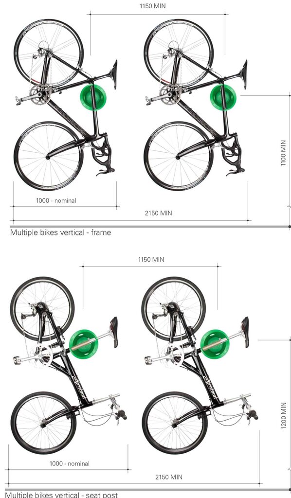 Dviračio laikiklis Cycloc Solo, juodas цена и информация | Kiti dviračių priedai ir aksesuarai | pigu.lt