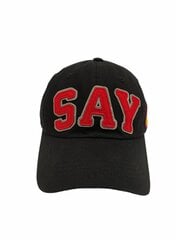 Unisex kepurė su snapeliu be Snazzy Say d. 56-60, juoda kaina ir informacija | Vyriški šalikai, kepurės, pirštinės | pigu.lt