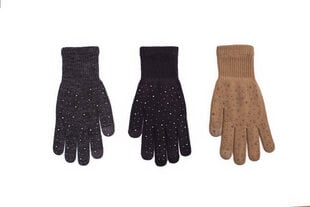 Перчатки женские Rak Touch screen Gloves R-174, коричневые цена и информация | Женские перчатки | pigu.lt