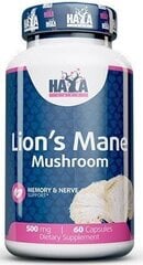 Maisto papildas Haya Labs Lion‘s Mane Mushroom (grybas) 60 kaps. kaina ir informacija | Vitaminai, maisto papildai, preparatai gerai savijautai | pigu.lt